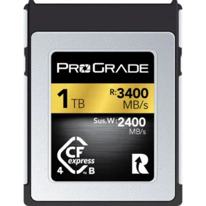 PROGRADE DIGITAL 1TB CFEXPRESS 4.0 TYPE B GOLD MEMORY CARD