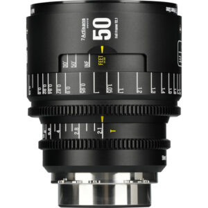 7ARTISANS INFINTE 50MM T2.1 CINE LENS EF MOUNT (BLACK)