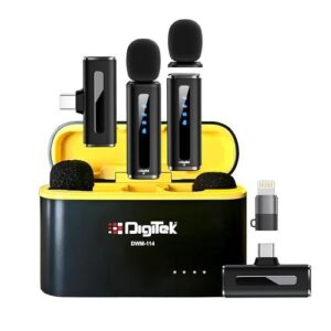 DIGITEK DWM-114 2-IN-1 WIRELESS MICROPHONE