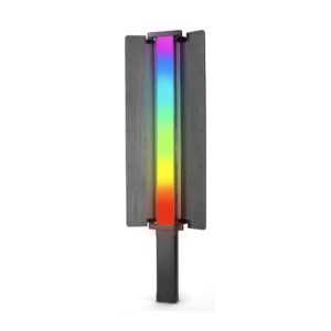 DIGITEK DSL-30W RGB PORTABLE HANDHELD RGB LED LIGHT WAND WITH GRID, DIFFUSER AND BARN DOOR COMES WITH A 5200MAH BUILT IN BATTERY PACK