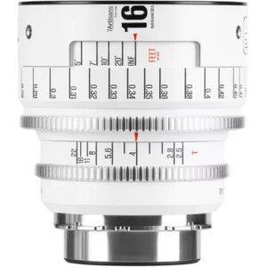 7ARTISANS INFINTE 16MM T2.5 CINE LENS FULL-FRAME EF MOUNT (WHITE)