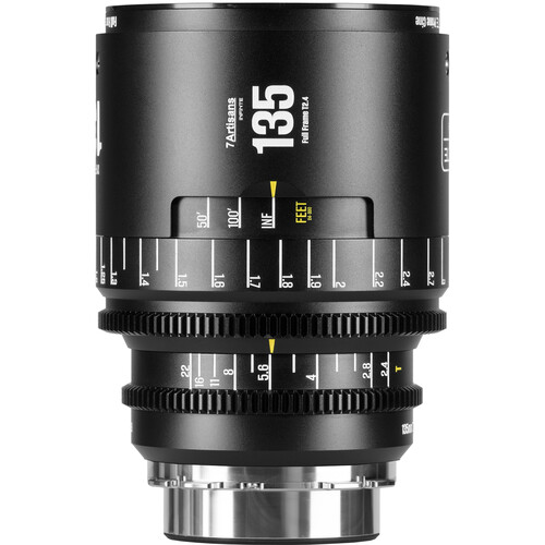 7ARTISANS INFINTE 135MM T2.4 CINE LENS EF MOUNT (BLACK)