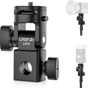ULANZI LA04 LIGHT STAND MOUNT ADAPTER WITH 1/4 SCREW FOR CAMERAS & LIGHTS