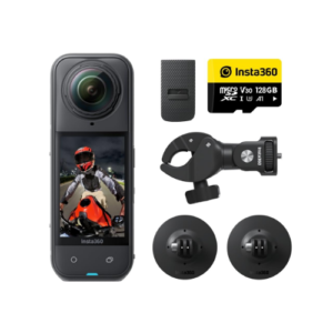 INSTA360 X5 360 ACTION CAMERA MOTORCYCLE BUNDLE