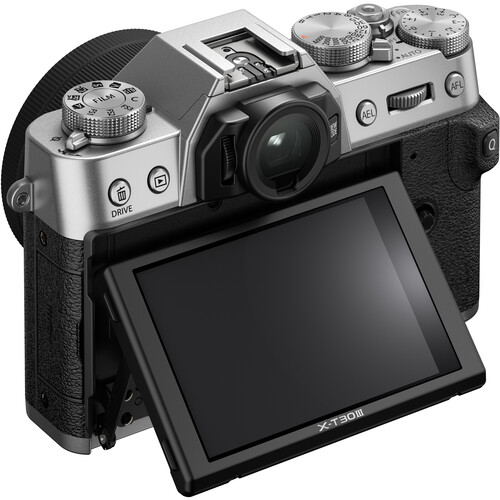 FUJIFILM X-T30 III MIRRORLESS CAMERA WITH 13-33MM F/3.5-6.3 LENS (SILVER) - Image 5