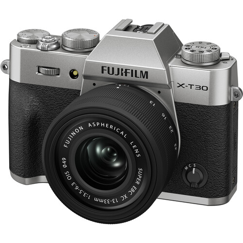 FUJIFILM X-T30 III MIRRORLESS CAMERA WITH 13-33MM F/3.5-6.3 LENS (SILVER) - Image 7