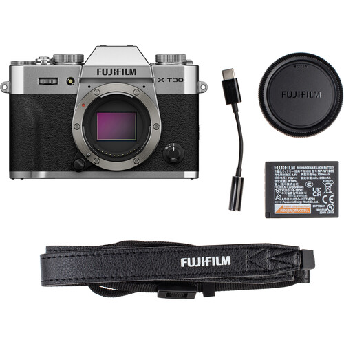 FUJIFILM X-T30 III MIRRORLESS CAMERA WITH 13-33MM F/3.5-6.3 LENS (SILVER) - Image 4