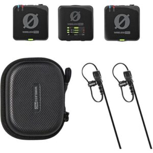 RODE WIRELESS PRO 2-PERSON CLIP-ON WIRELESS MICROPHONE WITH LAVALIERS