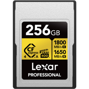 Lexar 256GB Professional GOLD CFexpress 4.0