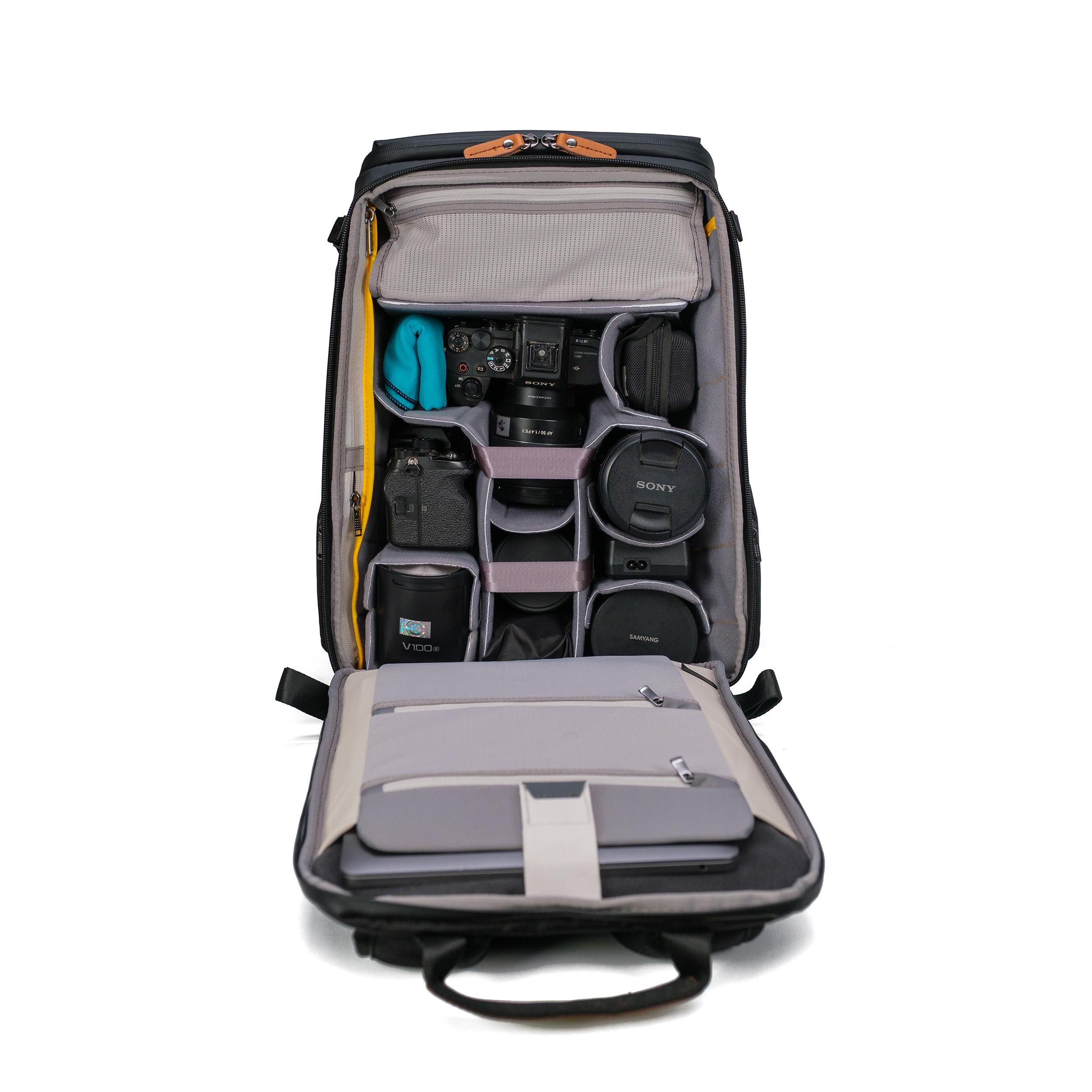 VANGUARD BRAND PHOTO VIDEO BAG VEO CITY BLACK B46 - Image 4