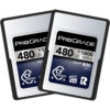 PROGRADE DIGITAL 480GB CFEXPRESS 4.0 TYPE A IRIDIUM MEMORY CARD (2-PACK)