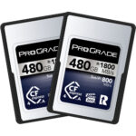 PROGRADE DIGITAL 480GB CFEXPRESS 4.0 TYPE A IRIDIUM MEMORY CARD (2-PACK)