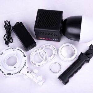 APRAMATT 150W RGB COB PHOTOGRAPHY LIGHT KIT (COB LIGHT+HANDLE+LENS+BOWEN ADAPTER)