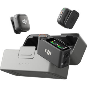 DJI MIC 3 BUNDLE 2 TX + 1 RX + CHARGING CASE WIRELESS MICROPHONE FOR IPHONE/ANDROID/CAMERA